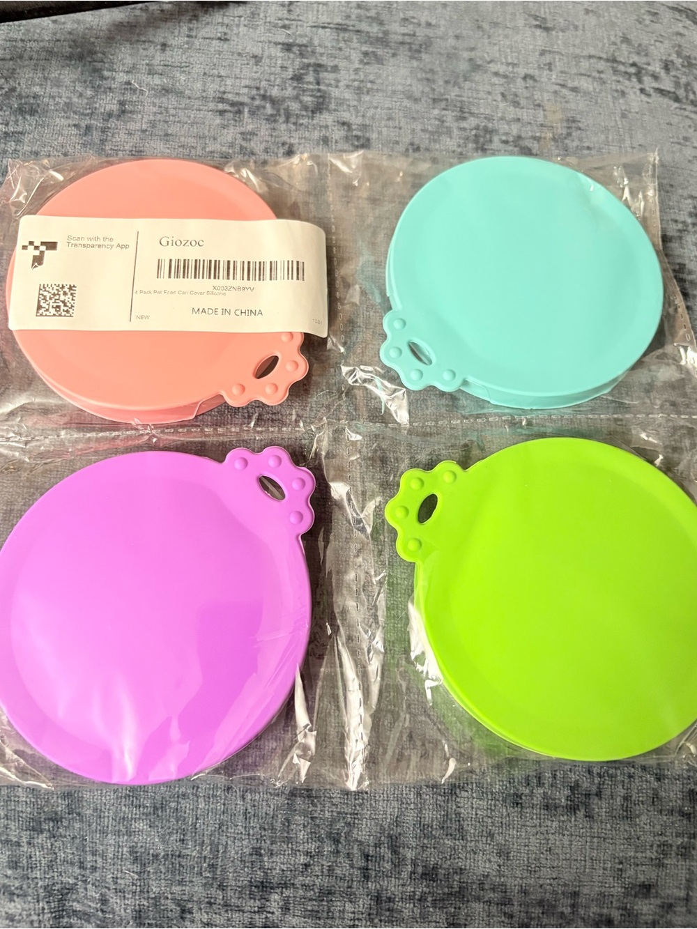 🦖5 for $20 | Reusable cat food lids (set of 4) silicone |  items with 🦖 5 for 20